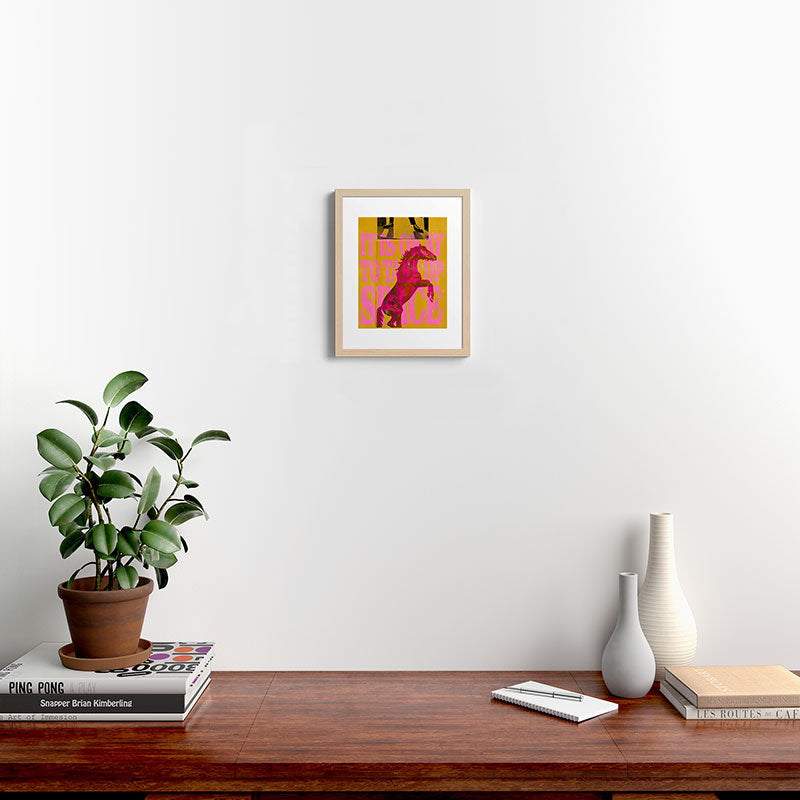 Take Up Space Framed Art Print Gallery Image 16