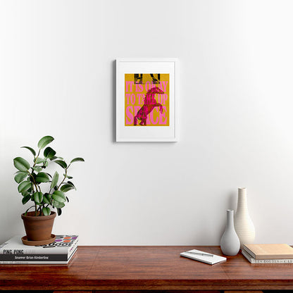 Take Up Space Framed Art Print Gallery Image 24
