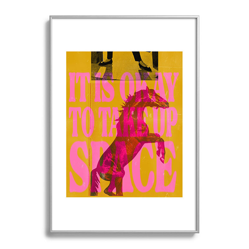 Take Up Space Framed Art Print Gallery Image 97