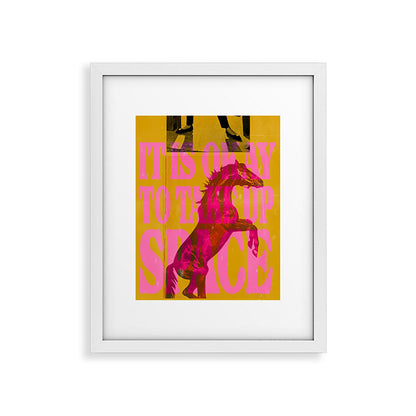 Take Up Space Framed Art Print Gallery Image 22