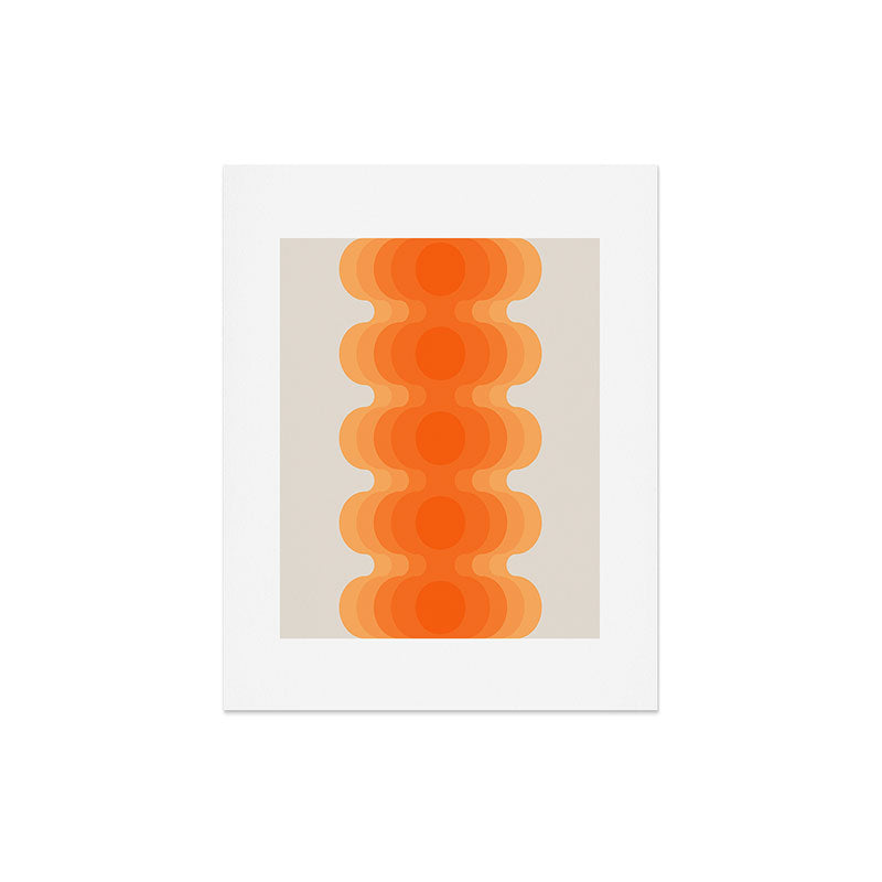 Echoes - Creamsicle Art Print Gallery Image 3