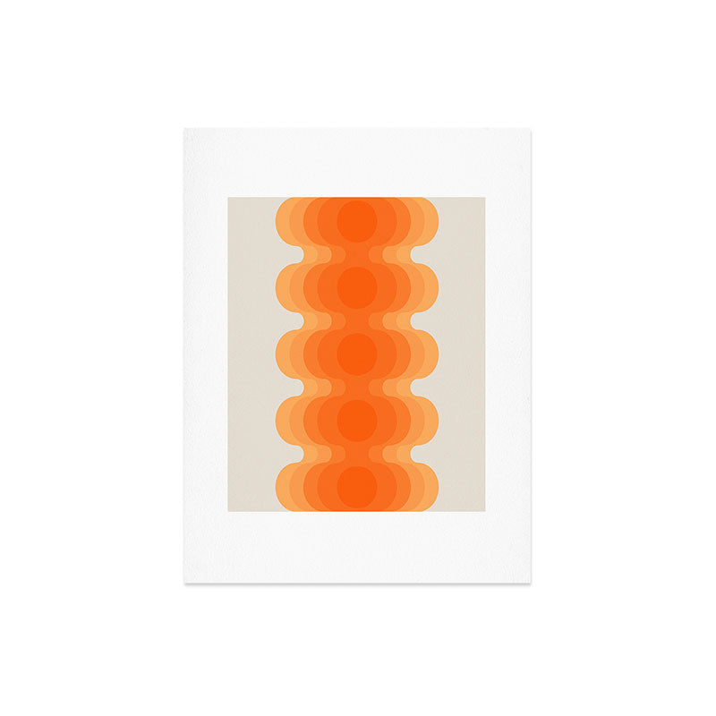 Echoes - Creamsicle Art Print Gallery Image 4
