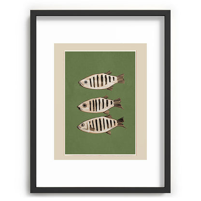 Abstract Fish Study II Framed Art Print Gallery Image 61