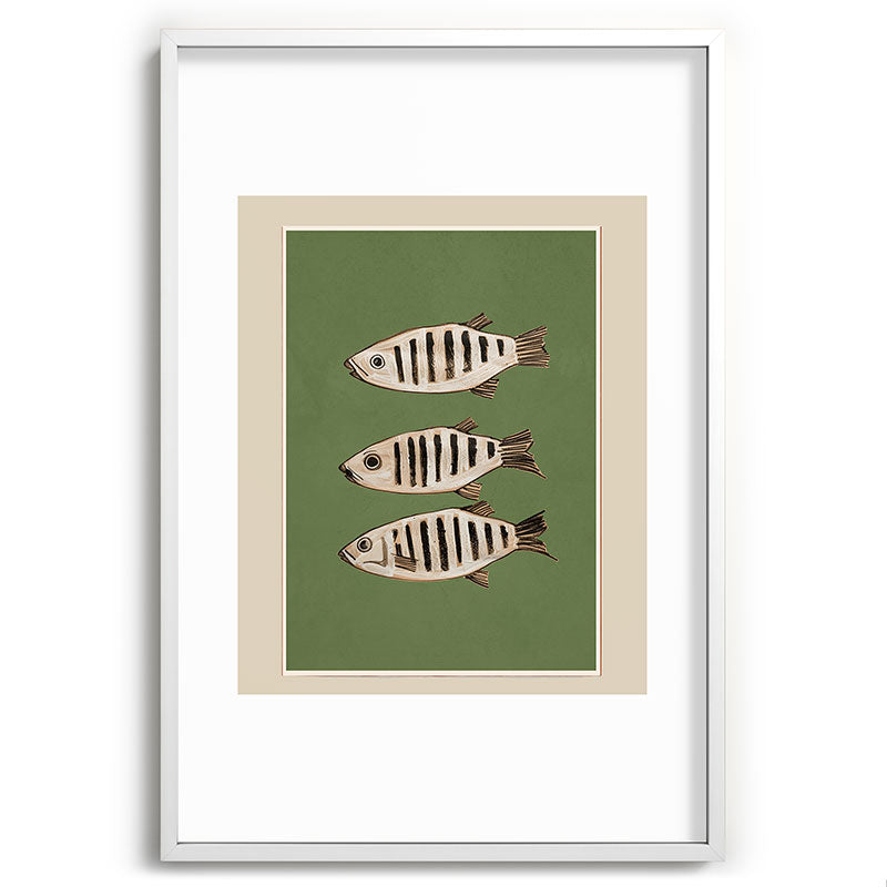 Abstract Fish Study II Framed Art Print Gallery Image 80