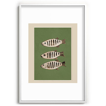 Abstract Fish Study II Framed Art Print Gallery Image 80