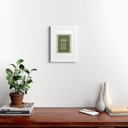 Abstract Fish Study II Framed Art Print Gallery Image 52
