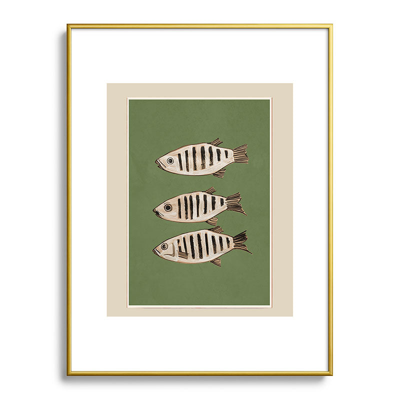Abstract Fish Study II Framed Art Print Gallery Image 91