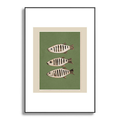 Abstract Fish Study II Framed Art Print Gallery Image 87