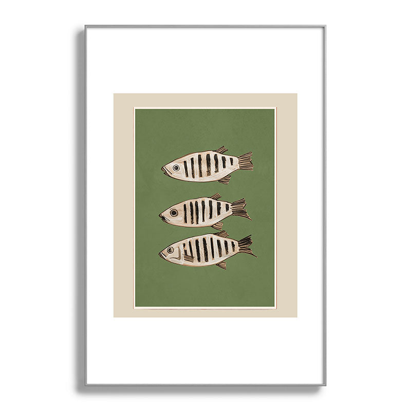 Abstract Fish Study II Framed Art Print Gallery Image 100