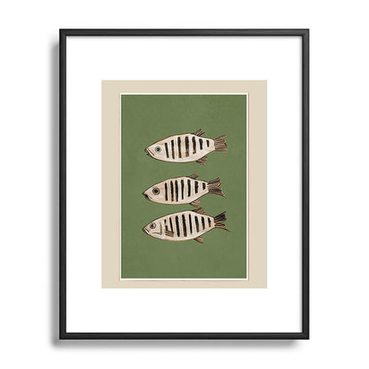 Abstract Fish Study II Framed Art Print Gallery Image 81