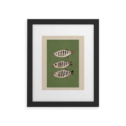 Abstract Fish Study II Framed Art Print Gallery Image 34