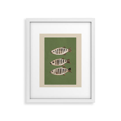 Abstract Fish Study II Framed Art Print Gallery Image 22