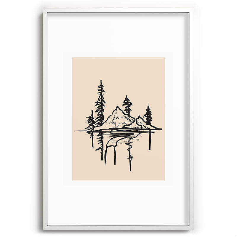 Abstract Landscape II Framed Art Print Gallery Image 80