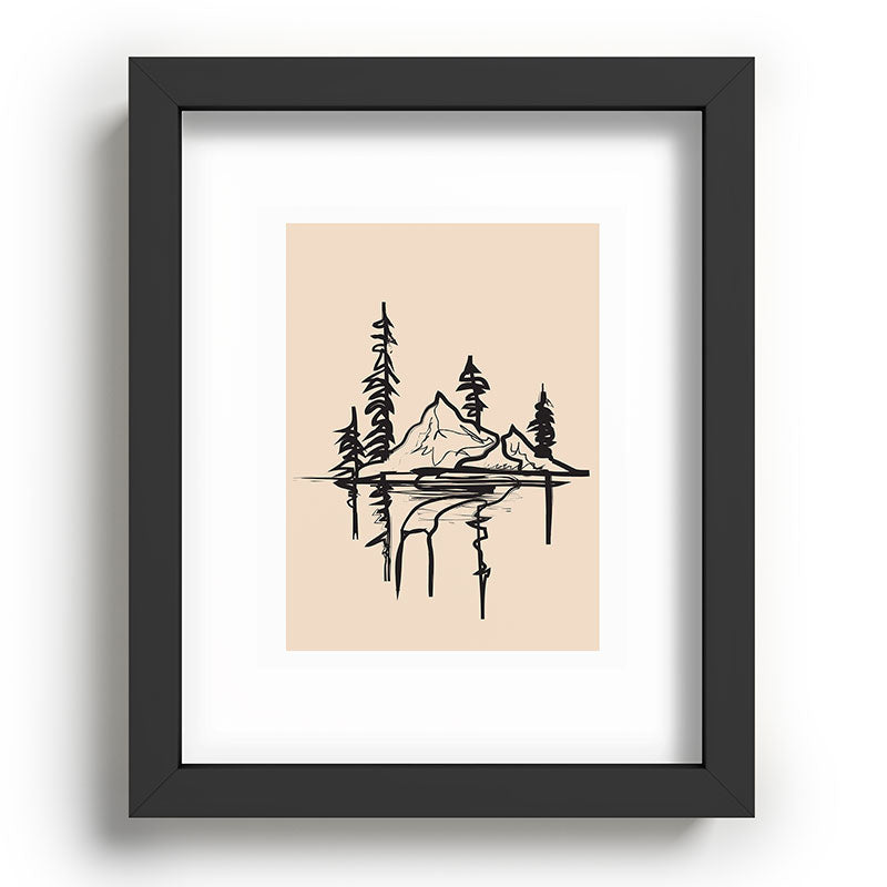 Abstract Landscape II Framed Art Print Gallery Image 58