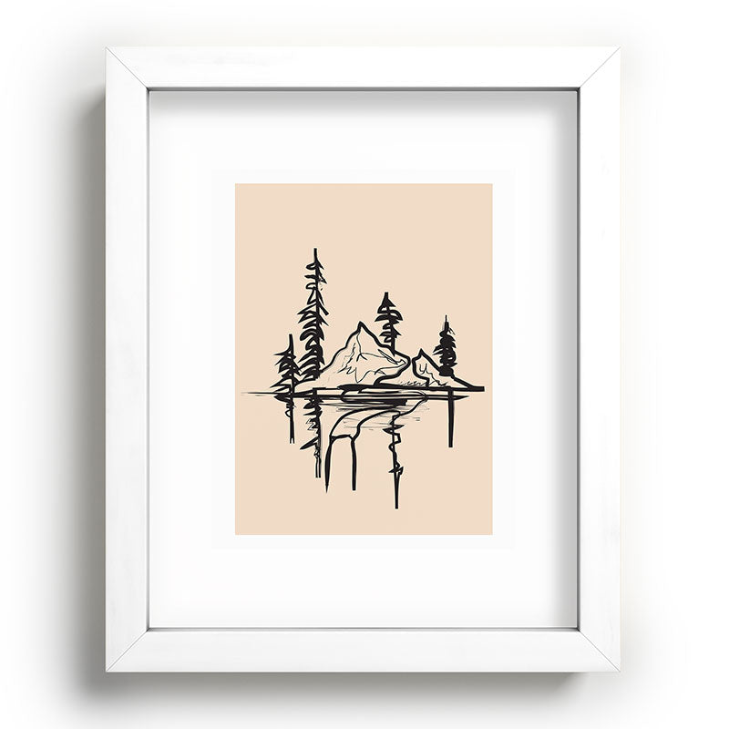 Abstract Landscape II Framed Art Print Gallery Image 75