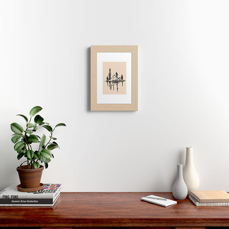 Abstract Landscape II Framed Art Print Gallery Image 45