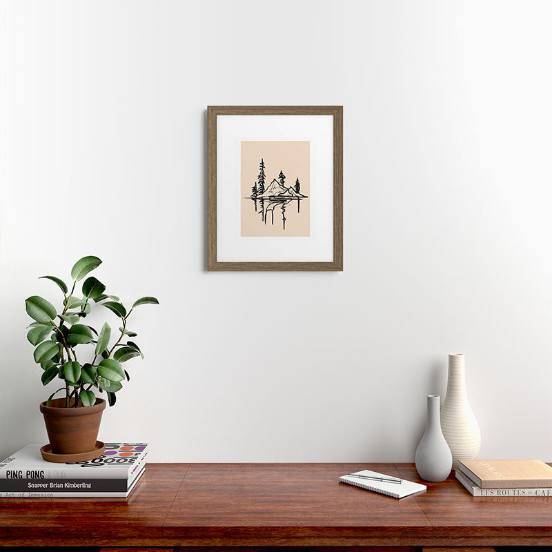 Abstract Landscape II Framed Art Print Gallery Image 39