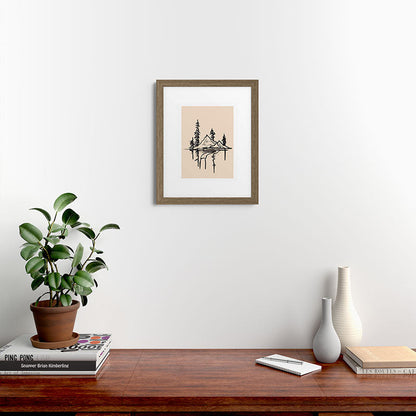 Abstract Landscape II Framed Art Print Gallery Image 39