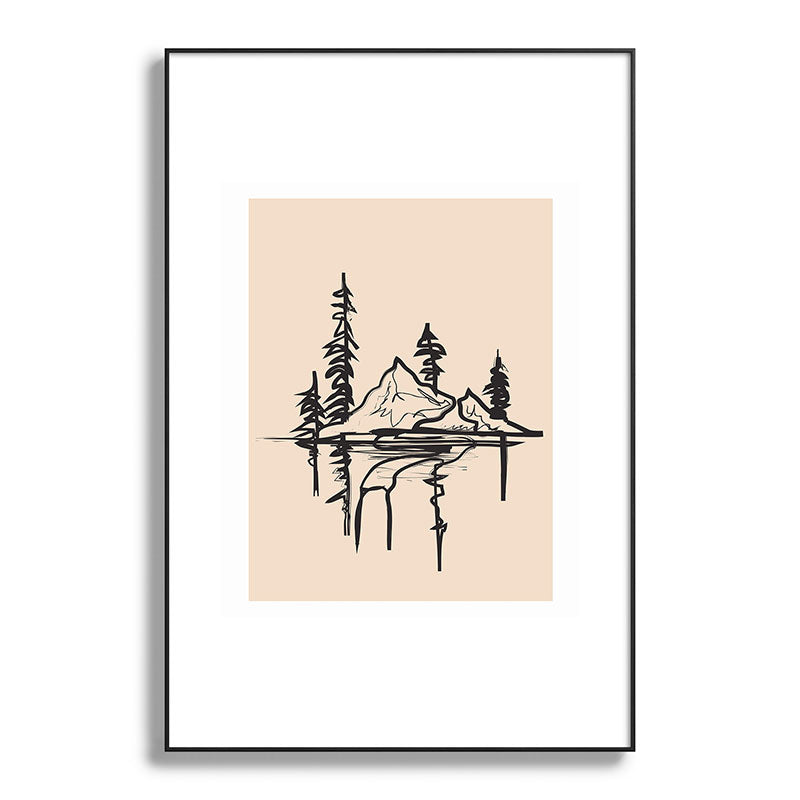 Abstract Landscape II Framed Art Print Gallery Image 87