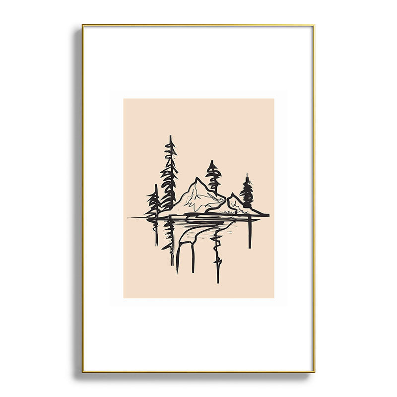 Abstract Landscape II Framed Art Print Gallery Image 93