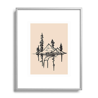 Abstract Landscape II Framed Art Print Gallery Image 95