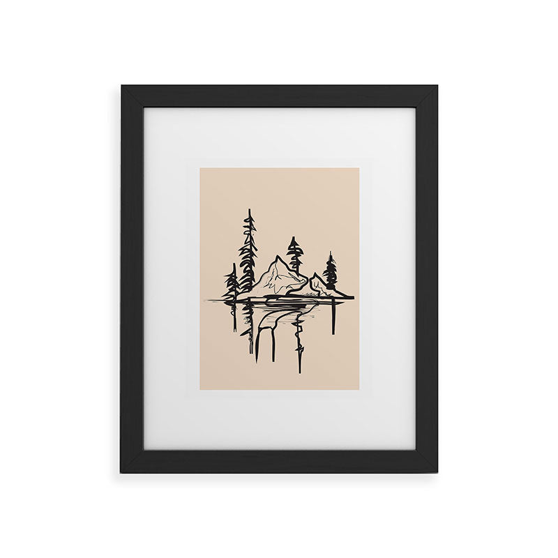 Abstract Landscape II Framed Art Print Gallery Image 32