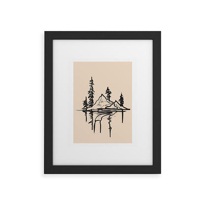 Abstract Landscape II Framed Art Print Gallery Image 30