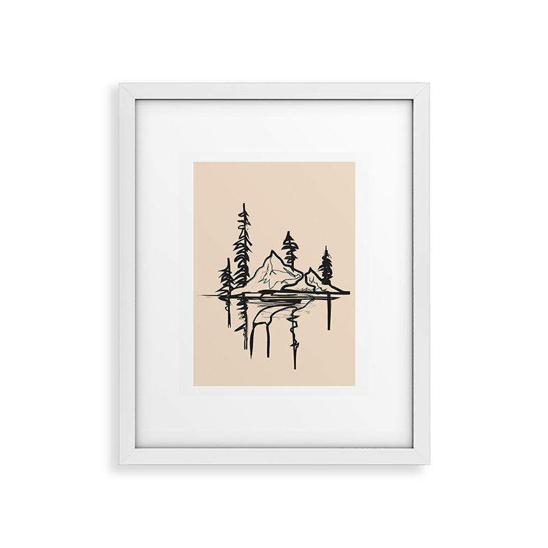 Abstract Landscape II Framed Art Print Gallery Image 22