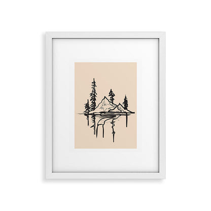 Abstract Landscape II Framed Art Print Gallery Image 22
