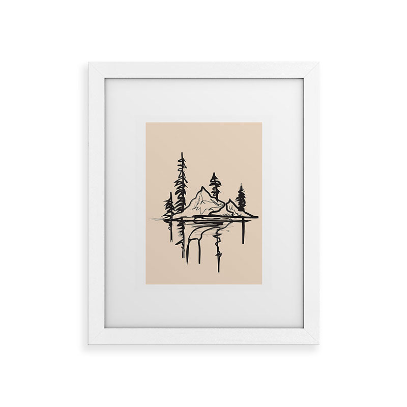 Abstract Landscape II Framed Art Print Gallery Image 54