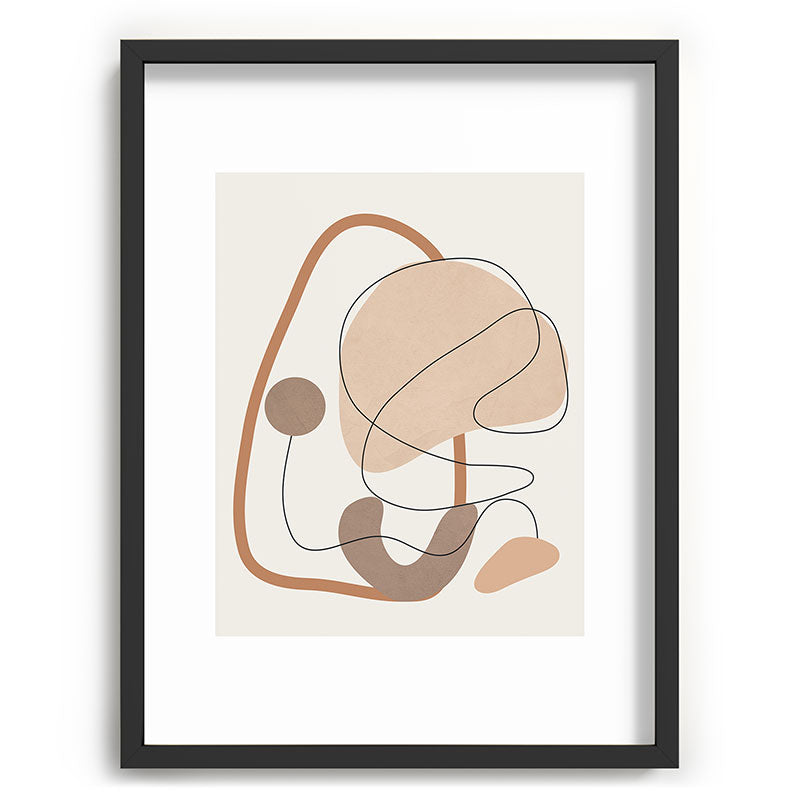 Abstract Line Movement III Framed Art Print Gallery Image 60