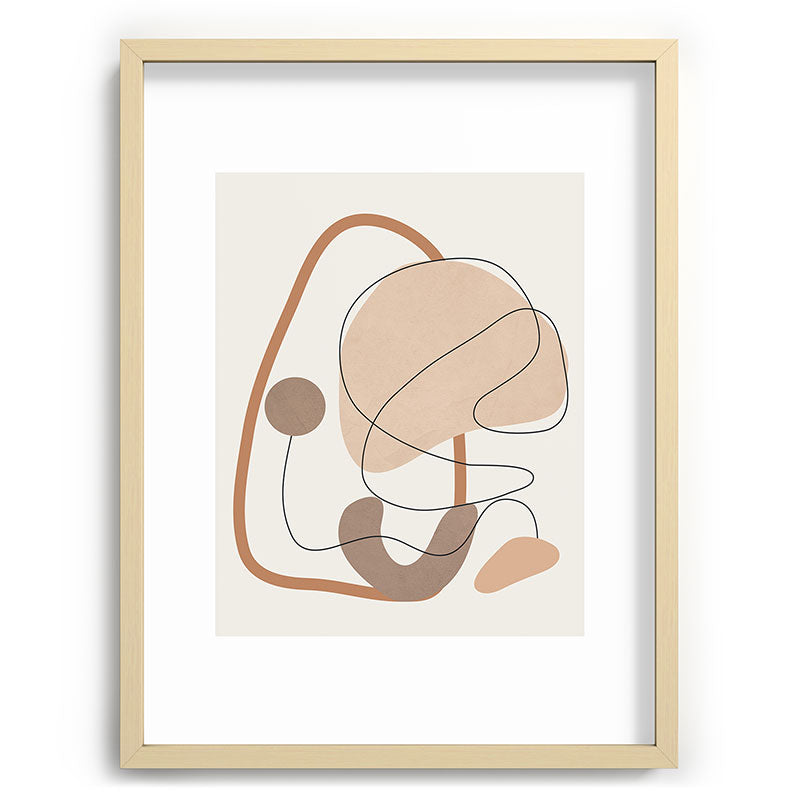 Abstract Line Movement III Framed Art Print Gallery Image 72