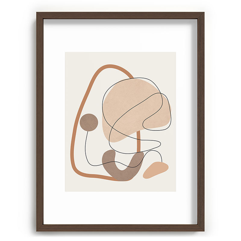 Abstract Line Movement III Framed Art Print Gallery Image 66