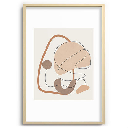 Abstract Line Movement III Framed Art Print Gallery Image 74