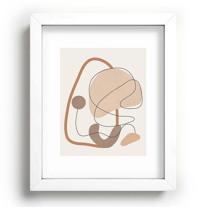 Abstract Line Movement III Framed Art Print Gallery Image 75