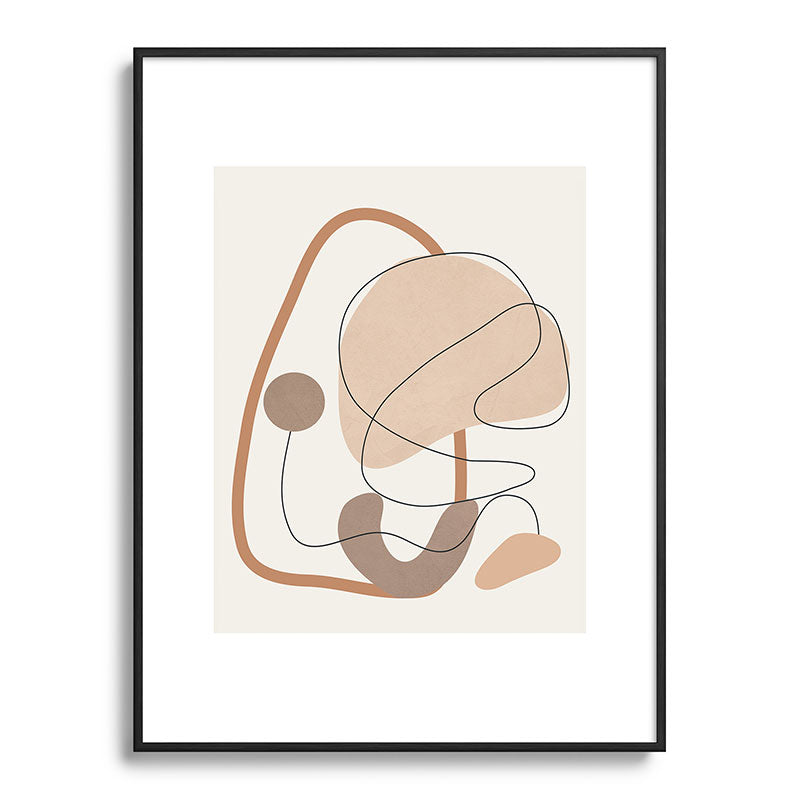 Abstract Line Movement III Framed Art Print Gallery Image 84