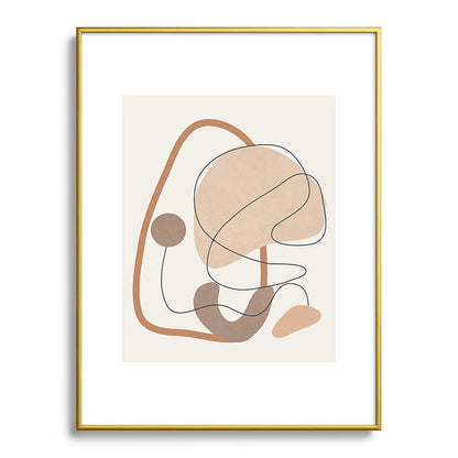 Abstract Line Movement III Framed Art Print Gallery Image 92