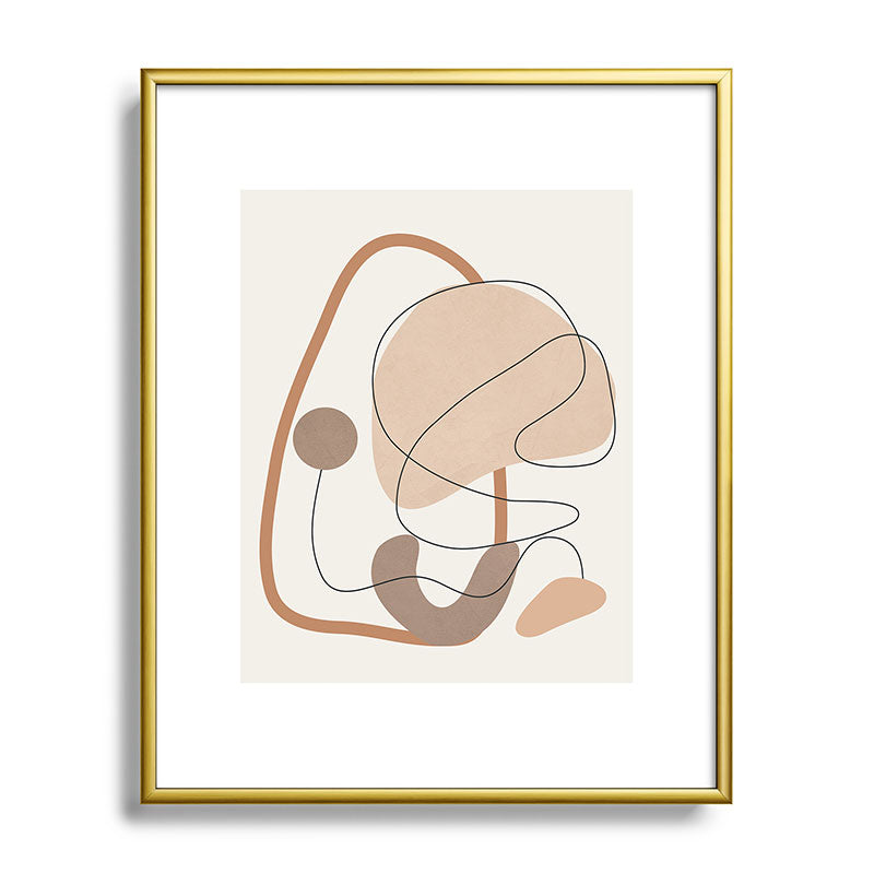 Abstract Line Movement III Framed Art Print Gallery Image 88