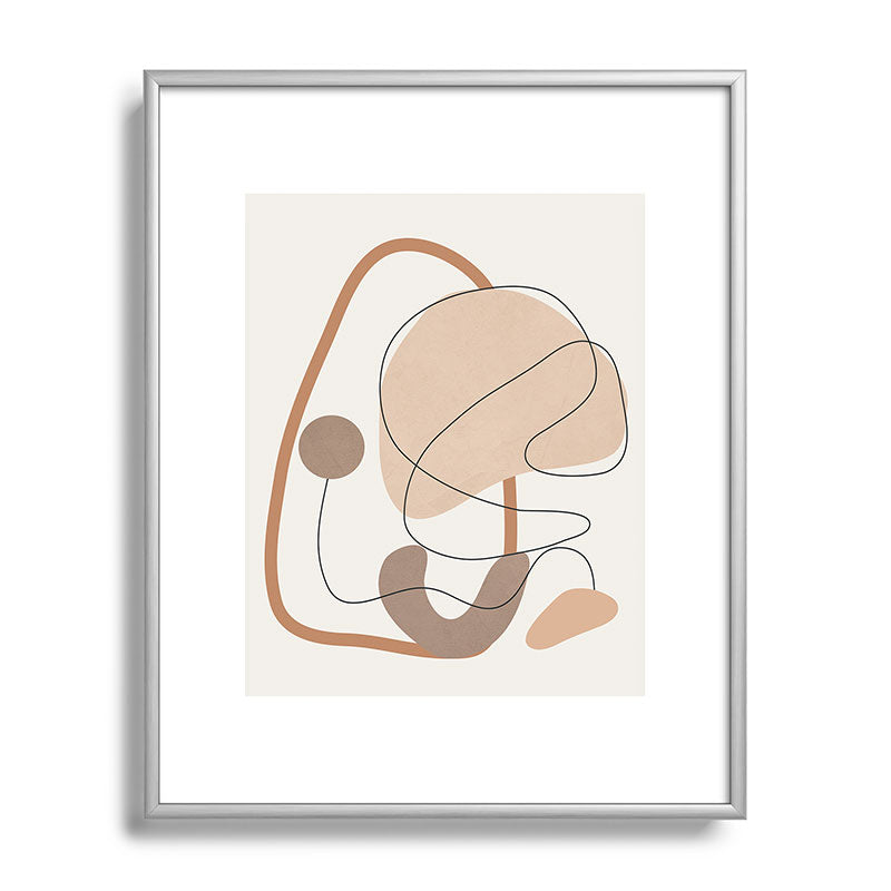 Abstract Line Movement III Framed Art Print Gallery Image 95