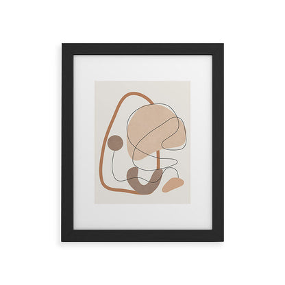 Abstract Line Movement III Framed Art Print Gallery Image 34