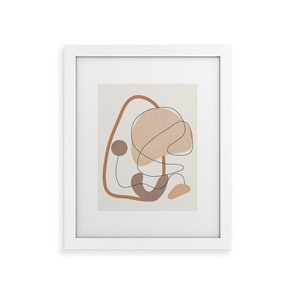 Abstract Line Movement III Framed Art Print Gallery Image 55