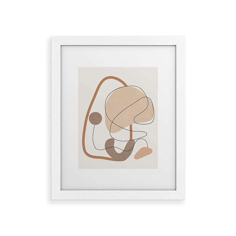 Abstract Line Movement III Framed Art Print Gallery Image 50
