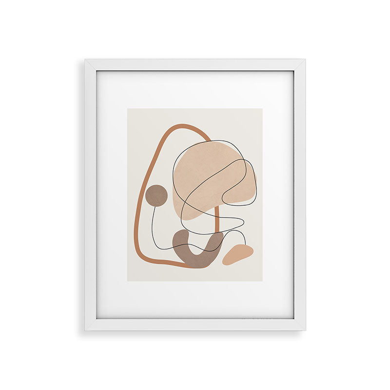 Abstract Line Movement III Framed Art Print Gallery Image 25