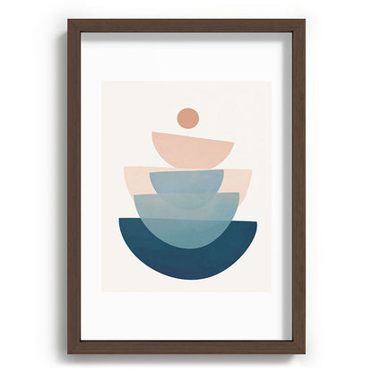 Abstract Minimal Shapes 31 Framed Art Print Gallery Image 89