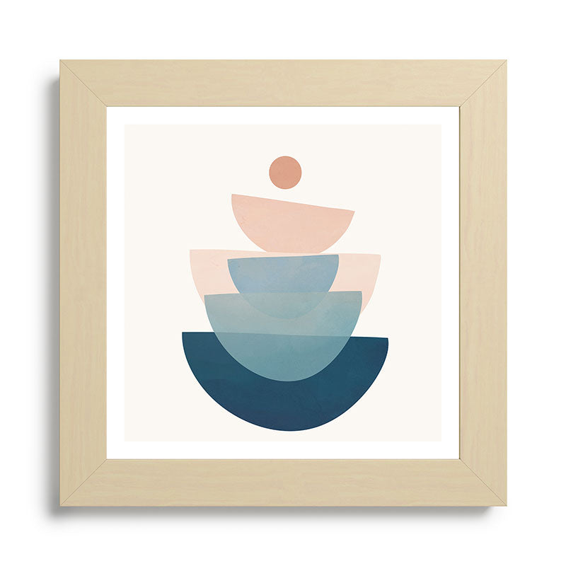 Abstract Minimal Shapes 31 Framed Art Print Gallery Image 68
