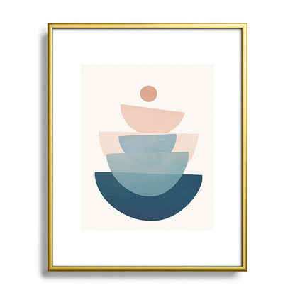 Abstract Minimal Shapes 31 Framed Art Print Gallery Image 120