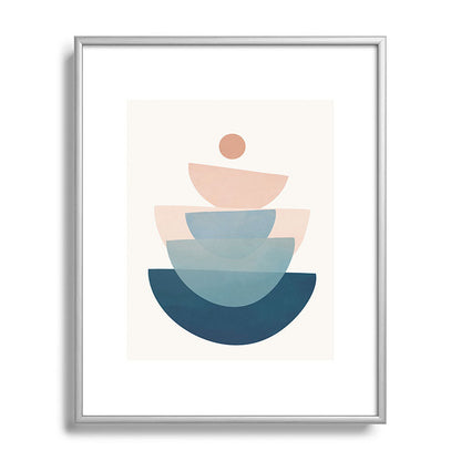 Abstract Minimal Shapes 31 Framed Art Print Gallery Image 129