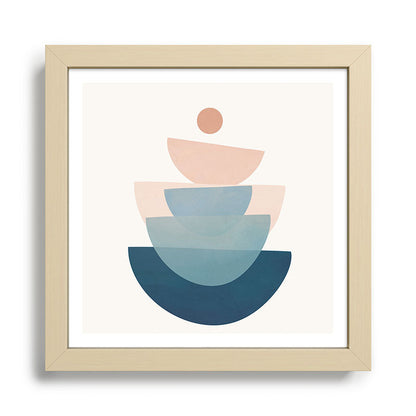 Abstract Minimal Shapes 31 Framed Art Print Gallery Image 24