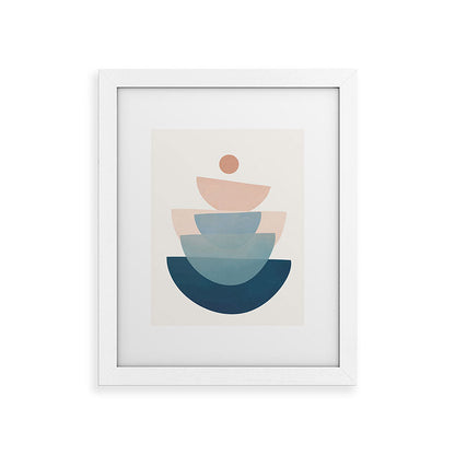 Abstract Minimal Shapes 31 Framed Art Print Gallery Image 74