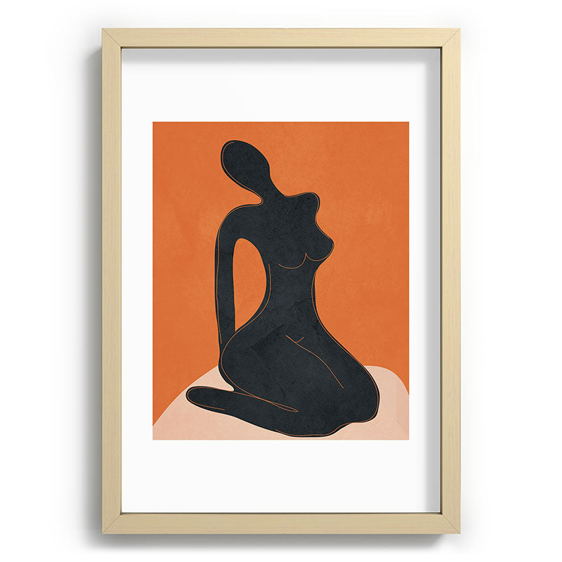 Abstract Nude II Framed Art Print Gallery Image 71